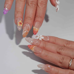 Citrus Petal-Medium Almond [Design A Life You Love]