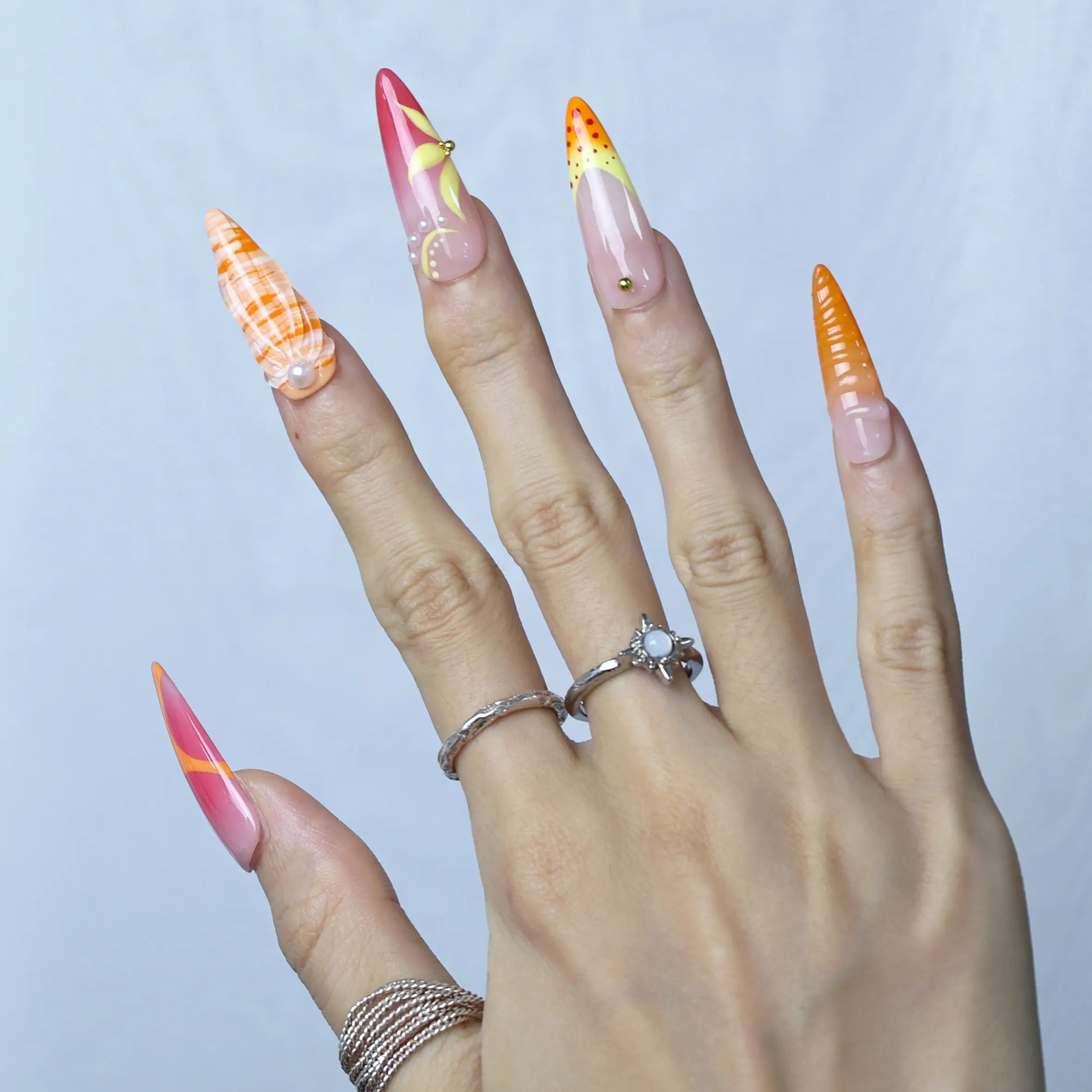 Summer Scoop-Long Stiletto