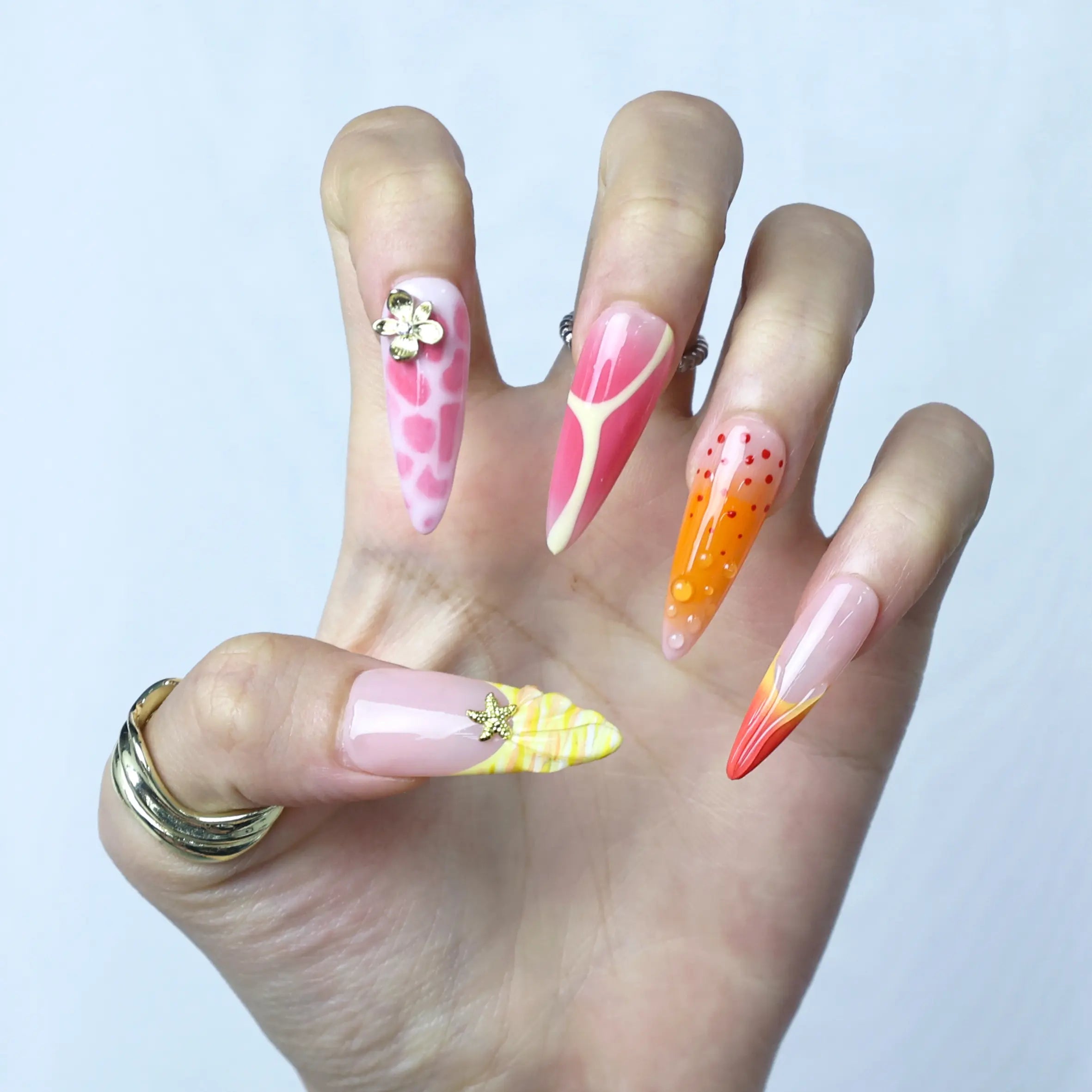 Summer Scoop-Long Stiletto