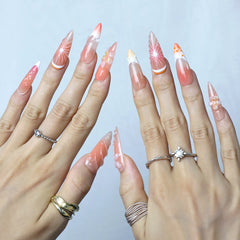 Tropic Bloom-Long Stiletto