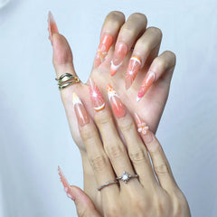 Tropic Bloom-Long Stiletto