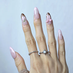 Chic Ribbons-Medium Almond