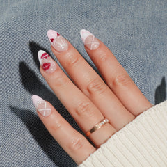 Love Lines-Medium Almond