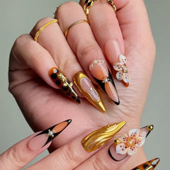 Luxe Bloomfire-Long Stiletto