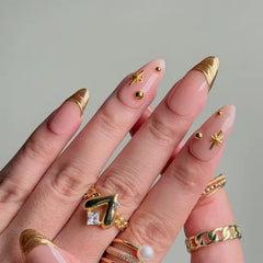 Gold Eclipse-Medium Almond