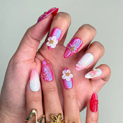 Petal Shimmer-Medium Almond