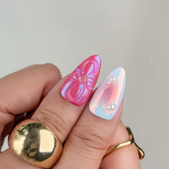 Petal Shimmer-Medium Almond