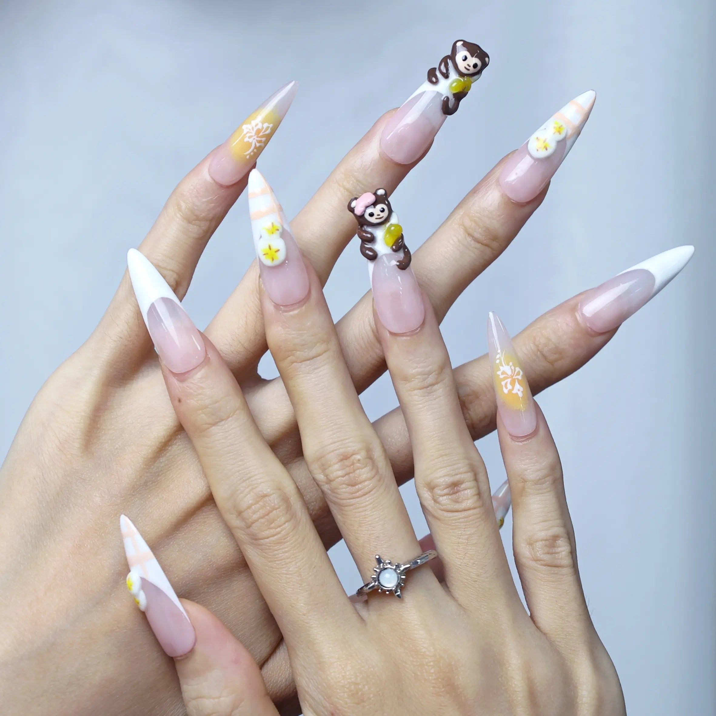 Cheeky Monkey-Long Stiletto