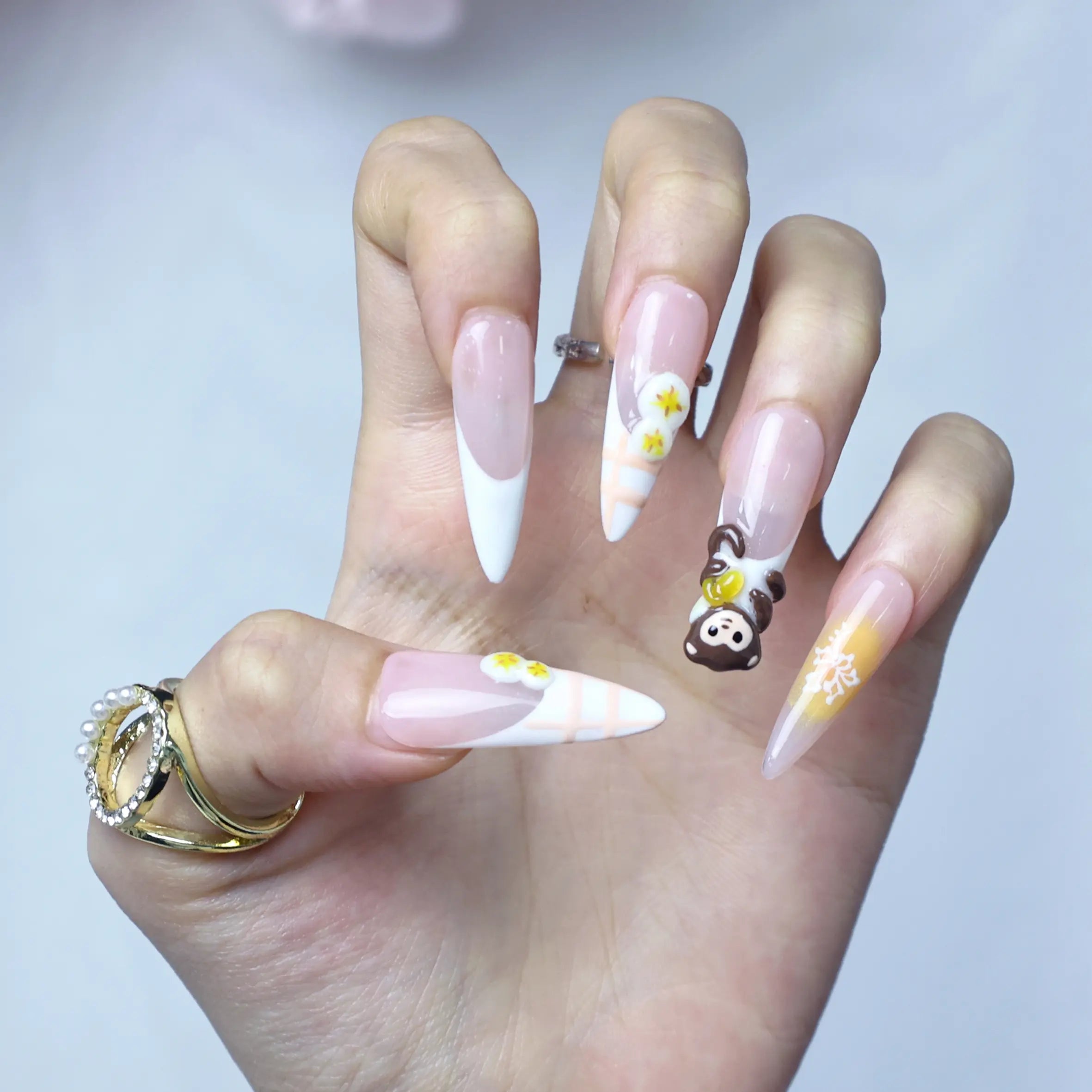 Cheeky Monkey-Long Stiletto