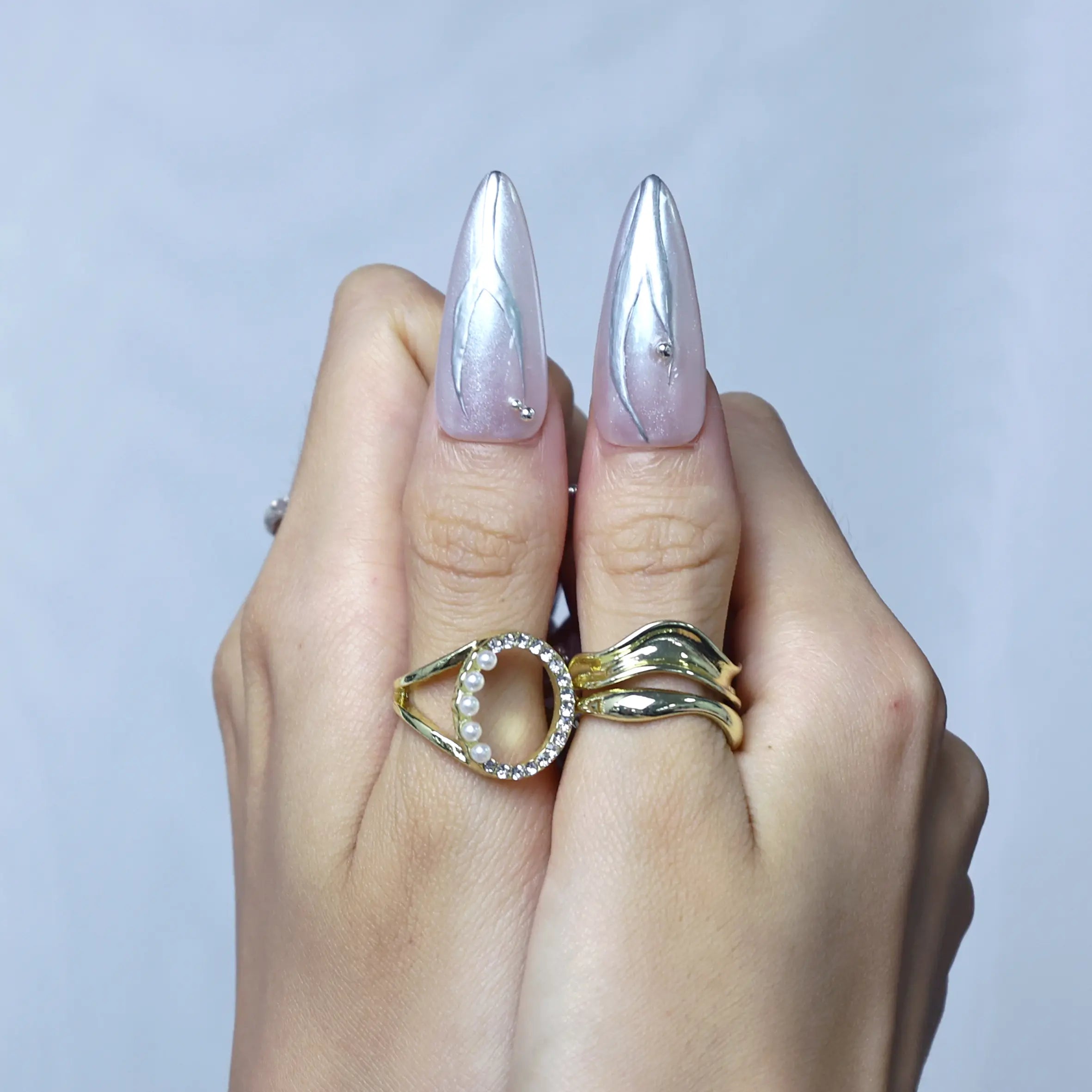 Futuristic Glow-Long Stiletto