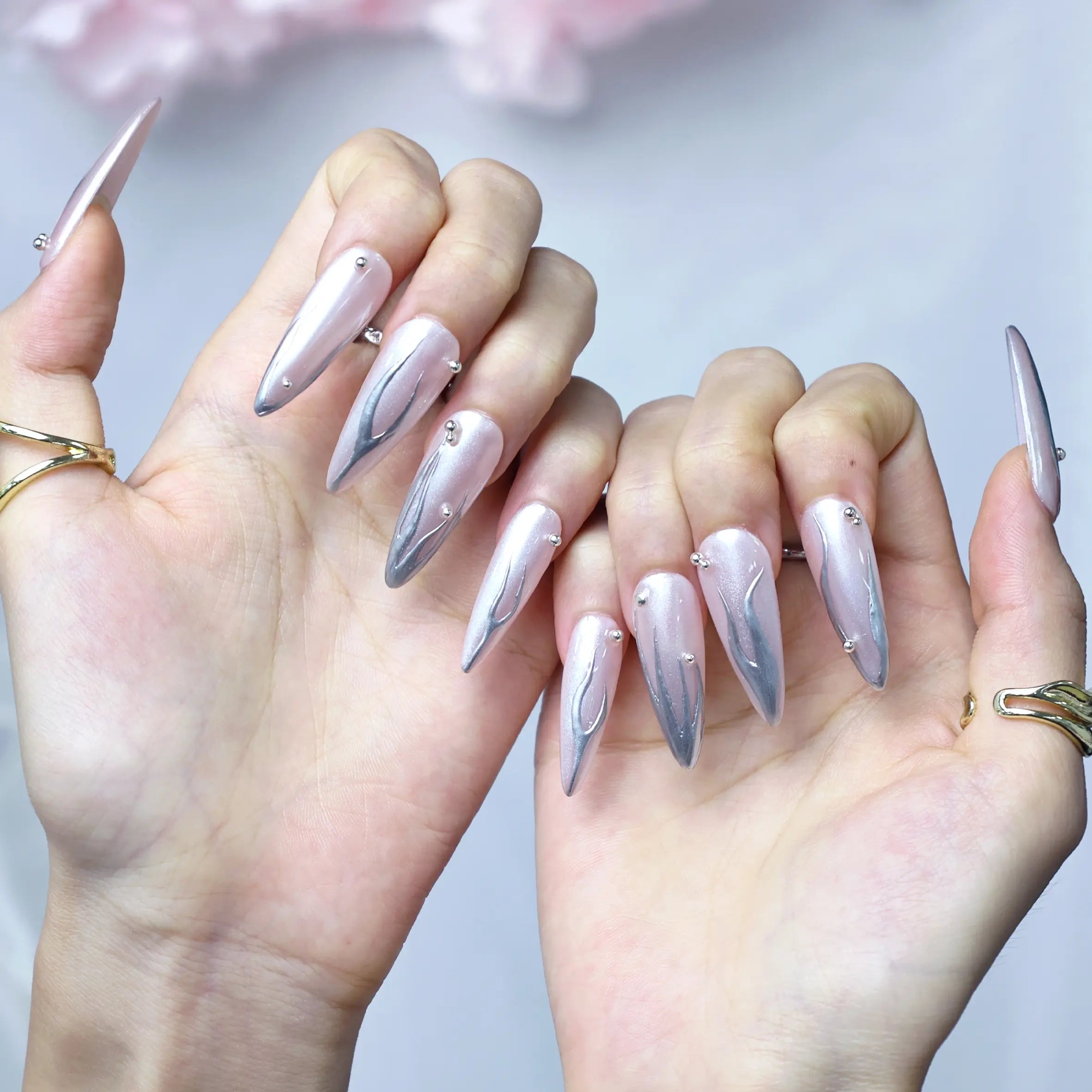 Futuristic Glow-Long Stiletto