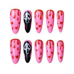 Scream Heart-Long Almond
