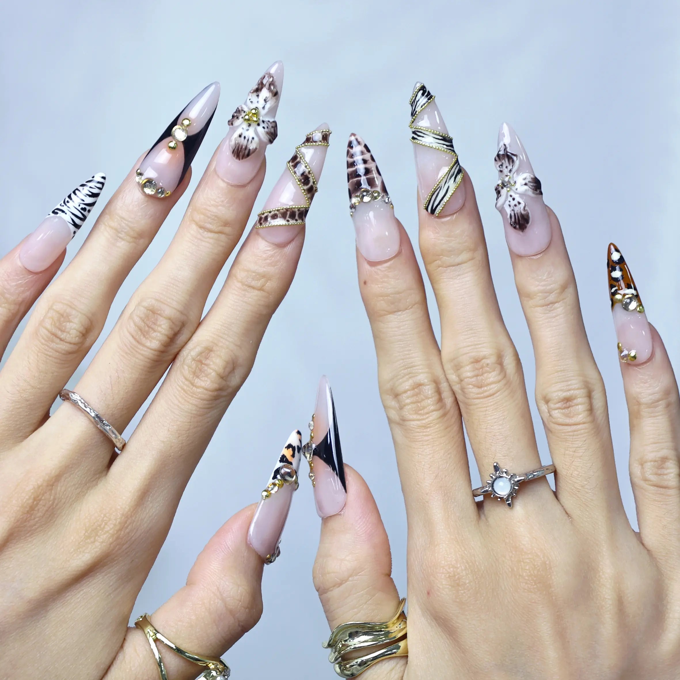 Jungle Glam-Long Stiletto