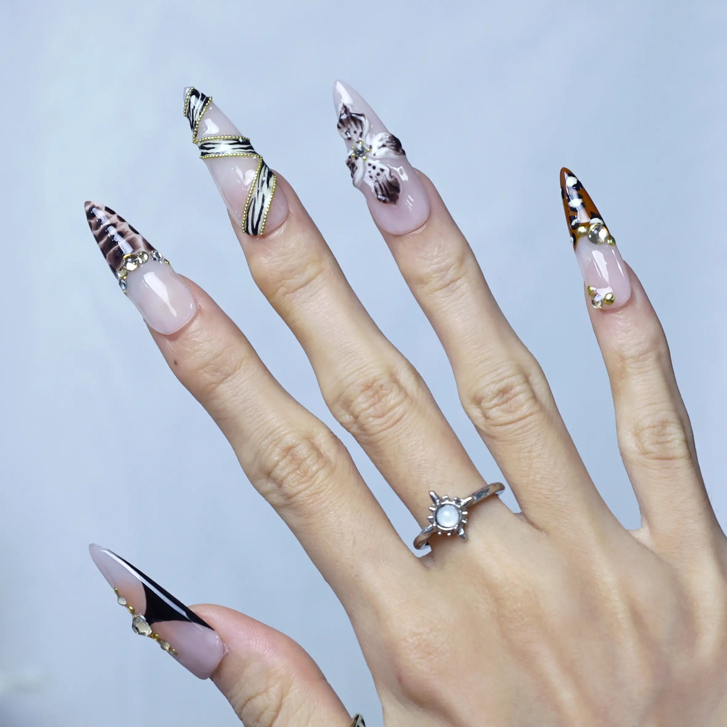 Jungle Glam-Long Stiletto
