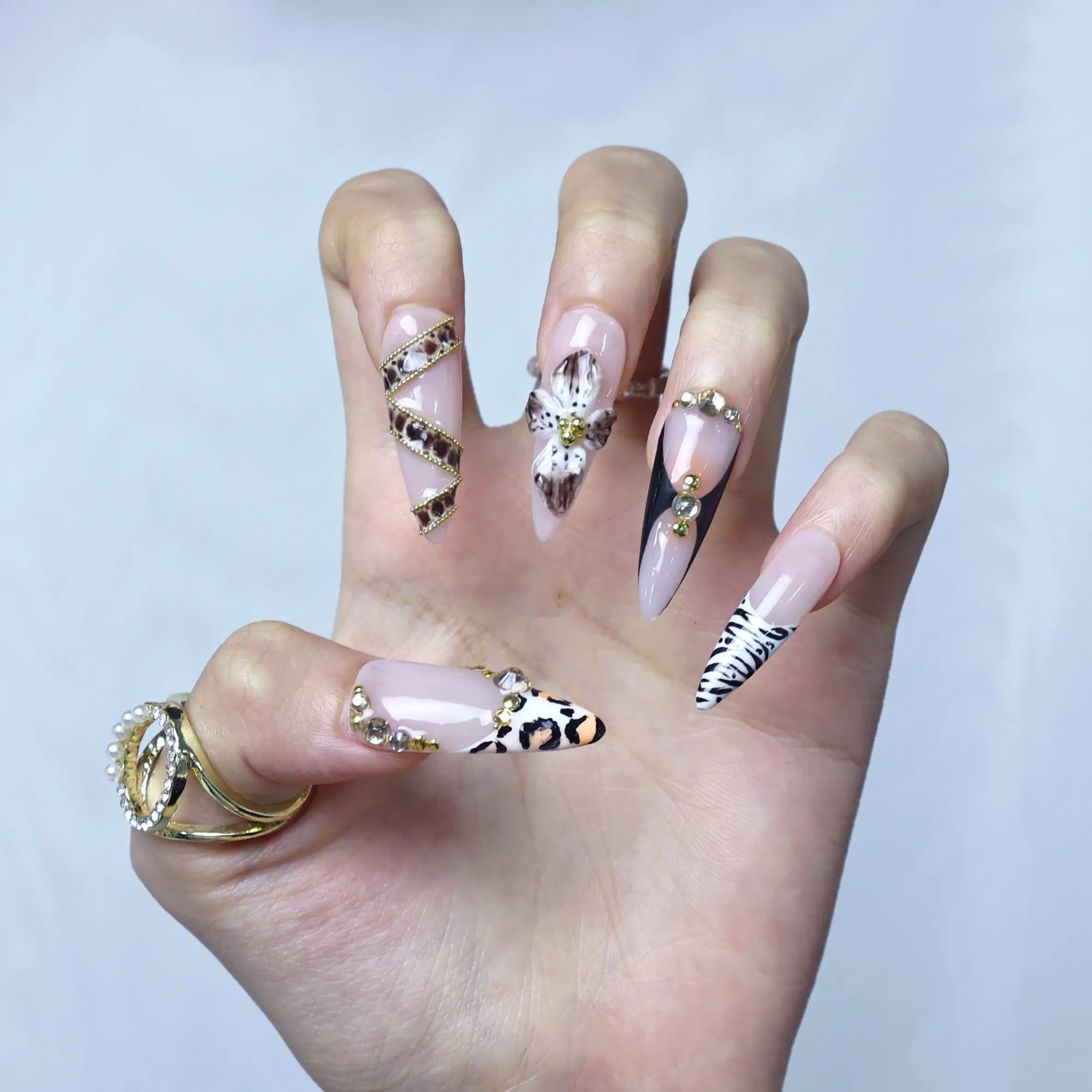 Jungle Glam-Long Stiletto