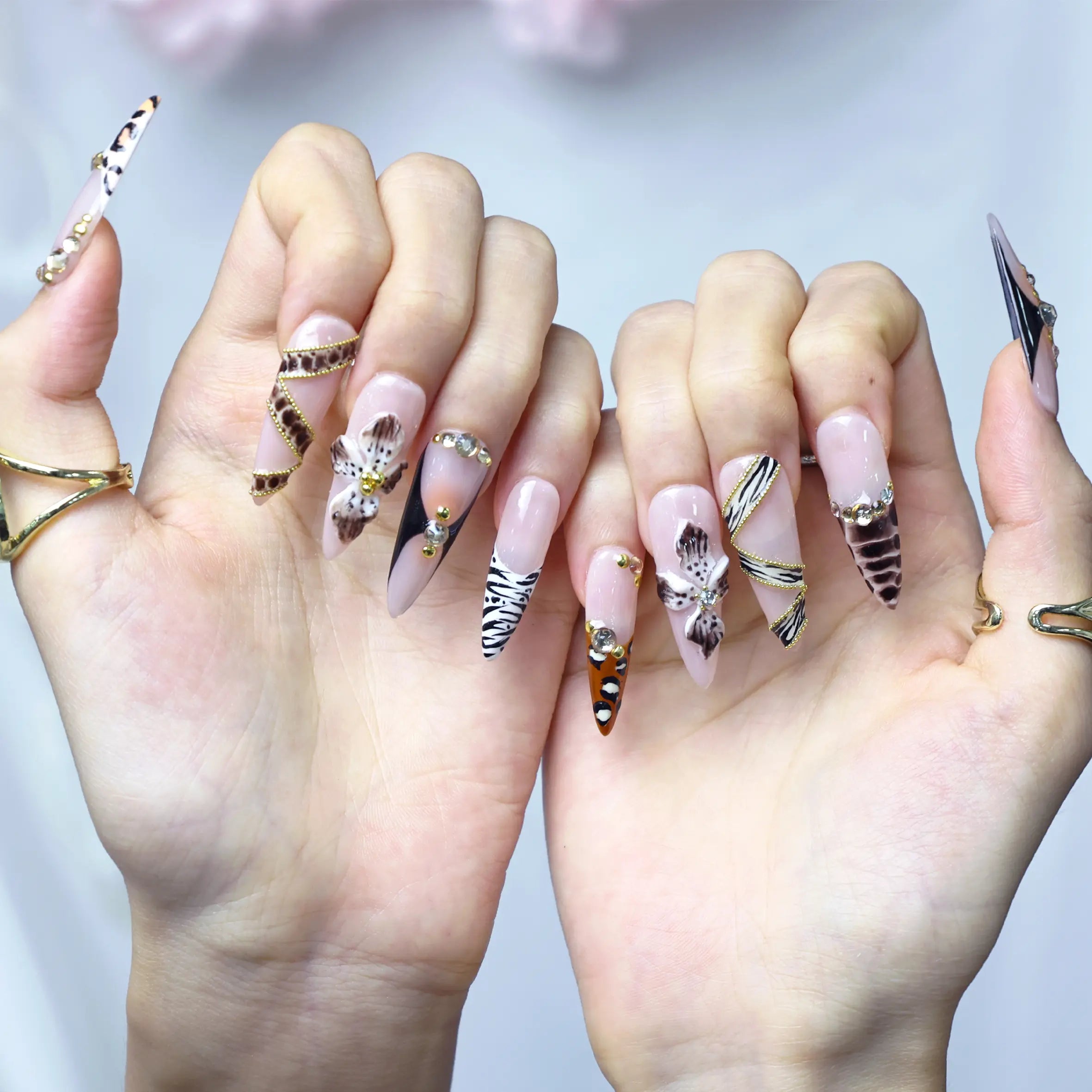 Jungle Glam-Long Stiletto