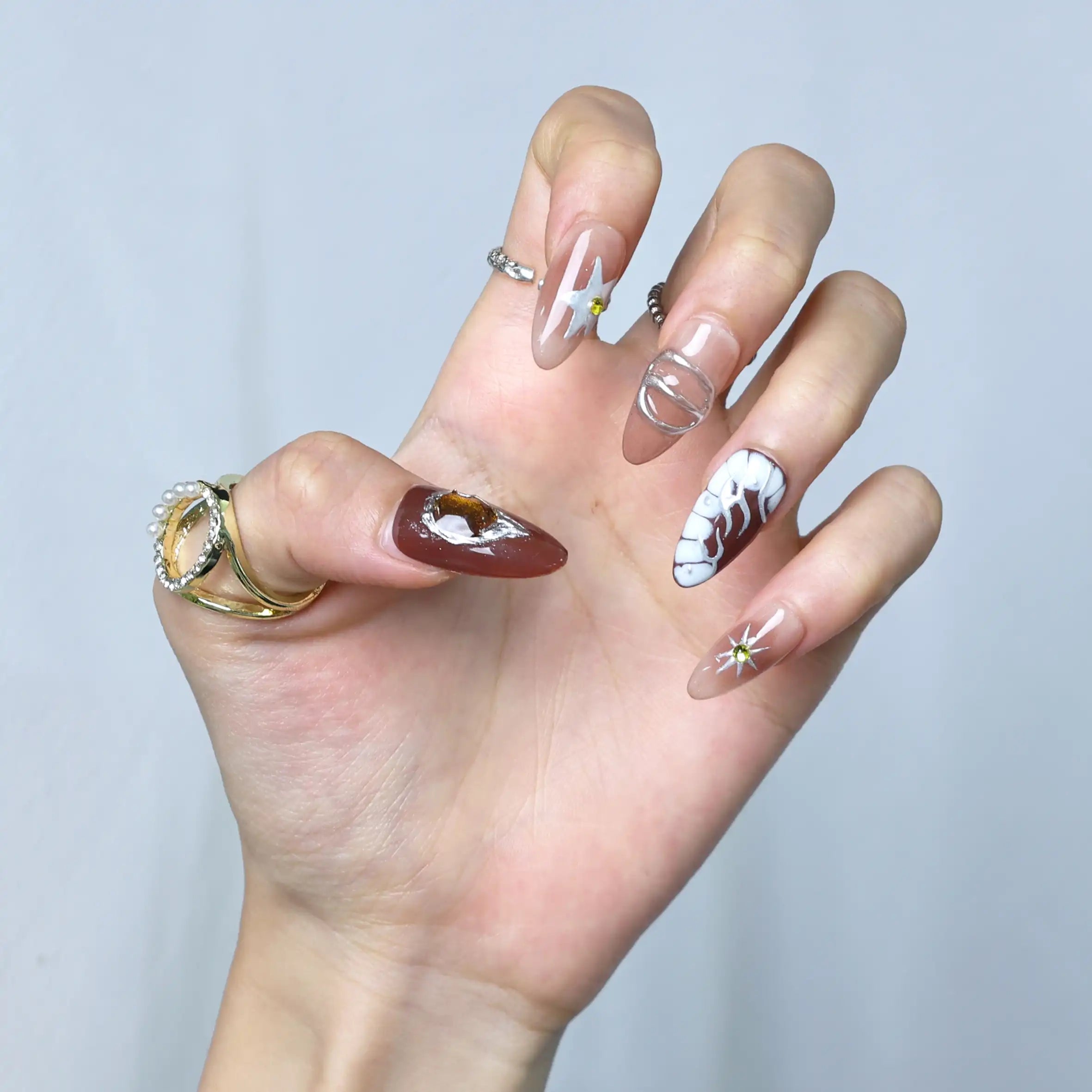 Celestial Mocha-Medium Almond [Don't Be Afraid To Fail]
