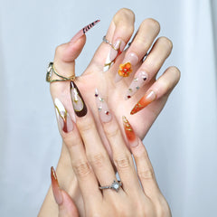 Bronze Kiss-Long Stiletto [Dream It Wish It Do It]